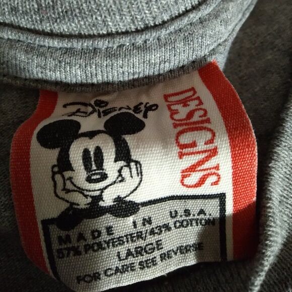 Vintage Mickey Mouse Classic Disneyland Logo T-Shirt - Picture 4 of 7